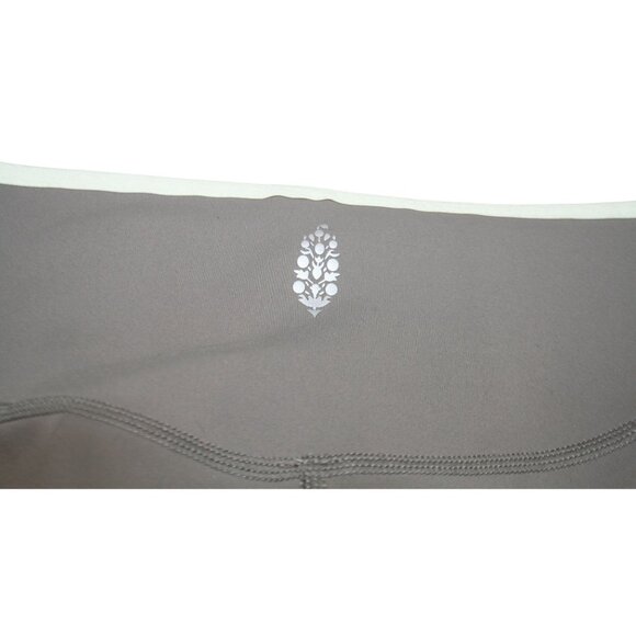 Free People Movement Womens M Step Up Bike Shorts Gray Athleisure Performance - Picture 2 of 8